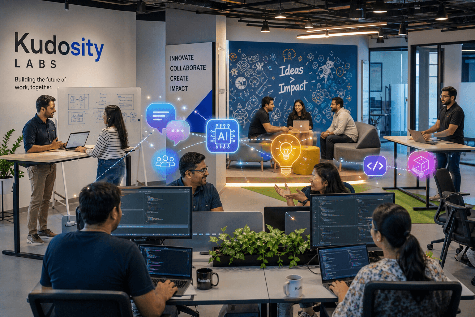 The communications innovation engine room